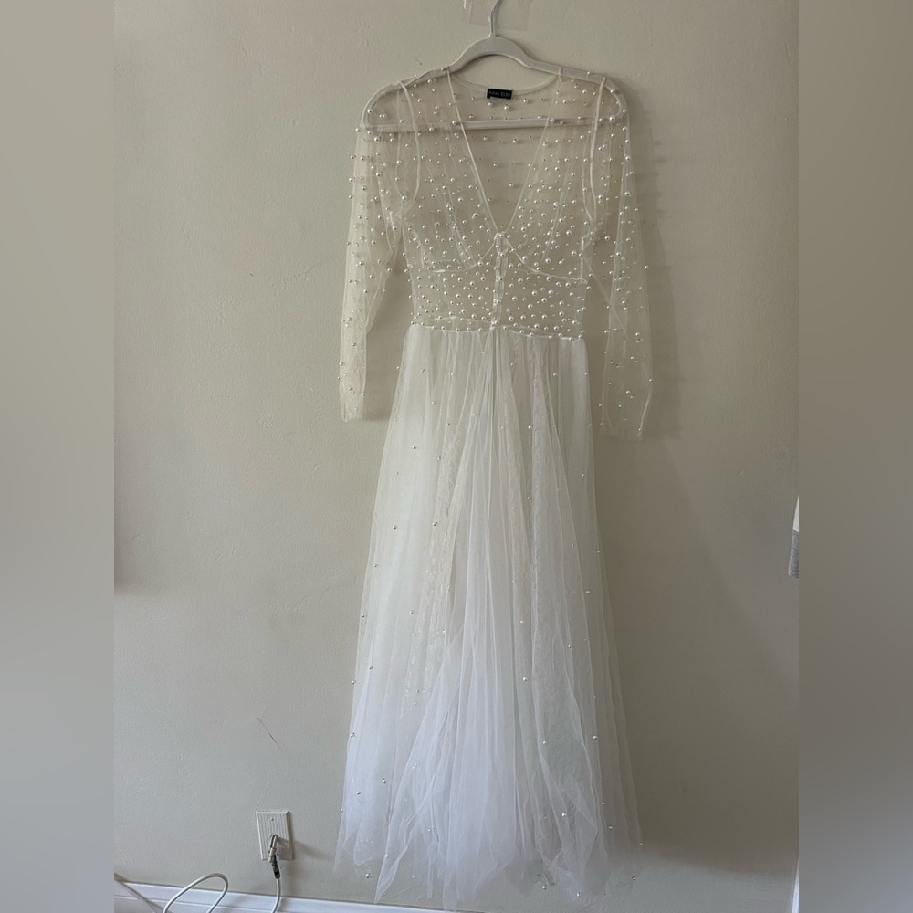 Designer Bridal Robe - Picture 3 of 3